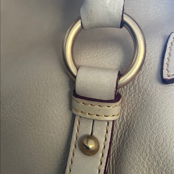 Dooney & Bourke Florentine large leather satchel Oyster color - Picture 10 of 17